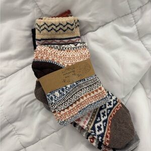 Patterned Women's Socks 4 pk - Multicolor